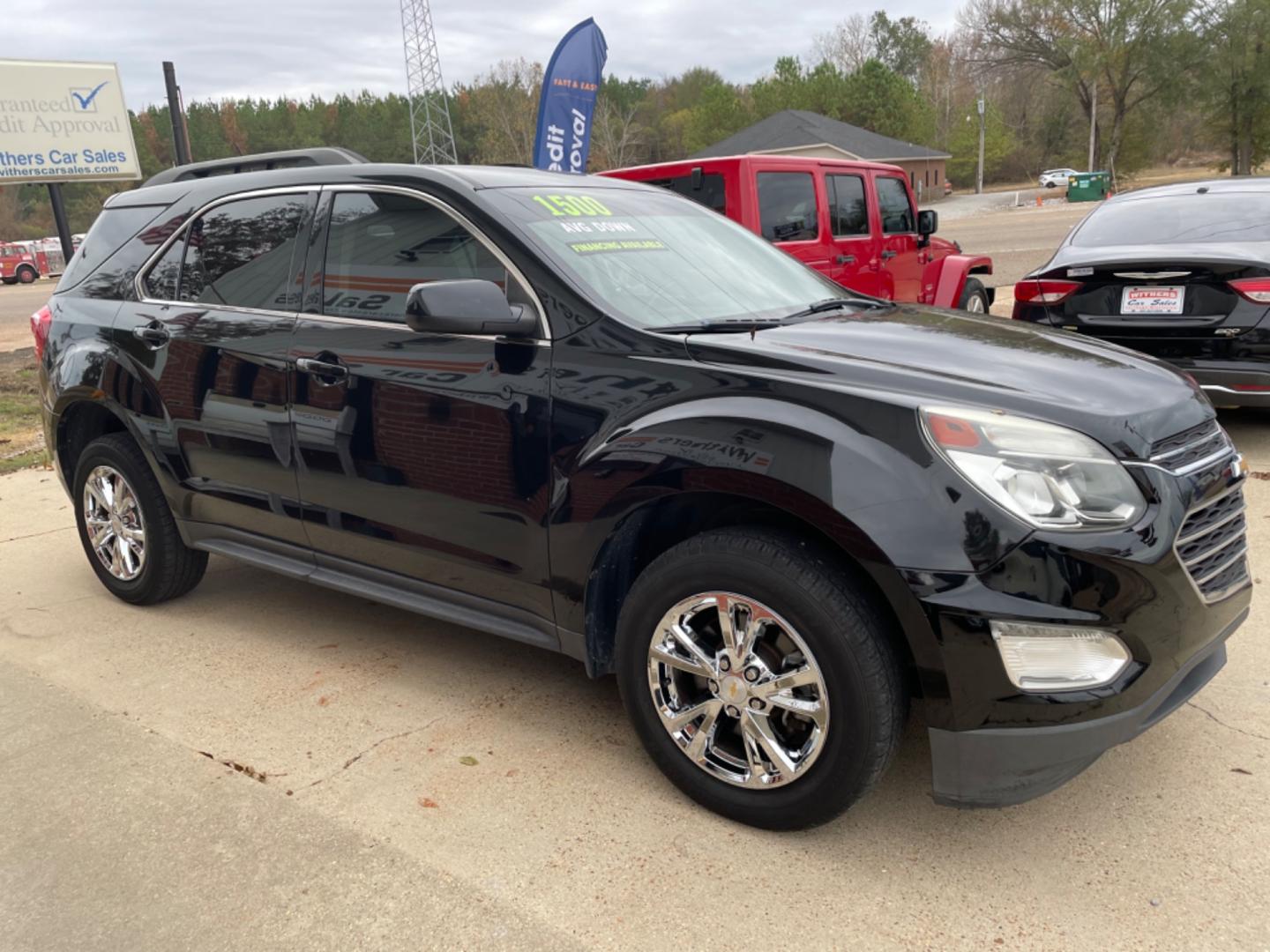 2016 Black /Black Chevrolet Equinox LT 2WD (2GNALCEK7G6) with an 2.4L L4 DOHC 16V FFV engine, 6A transmission, located at 204 Hwy. 16 East, Carthage, MS, 39051, (601) 267-7277, 0.000000, 0.000000 - Photo#7